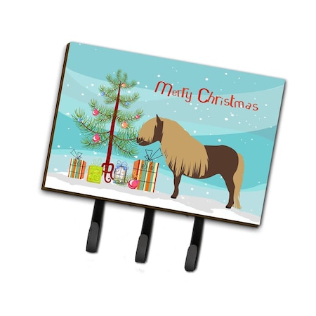 Carolines Treasures Shetland Pony Horse Christmas Leash or Key Holder BB9281TH68